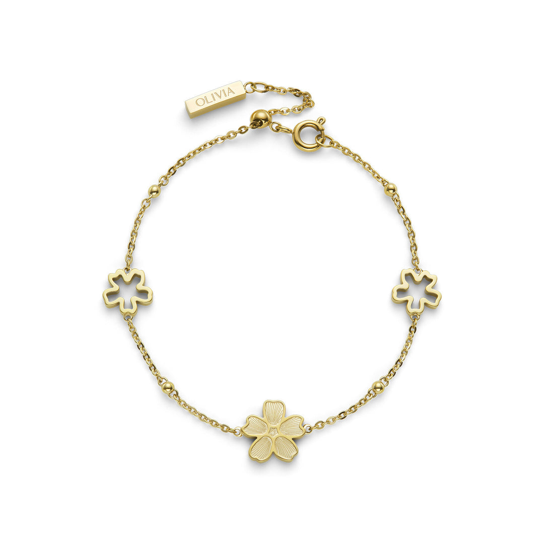 Olivia Burton Forget Me Not Floral Bracelet