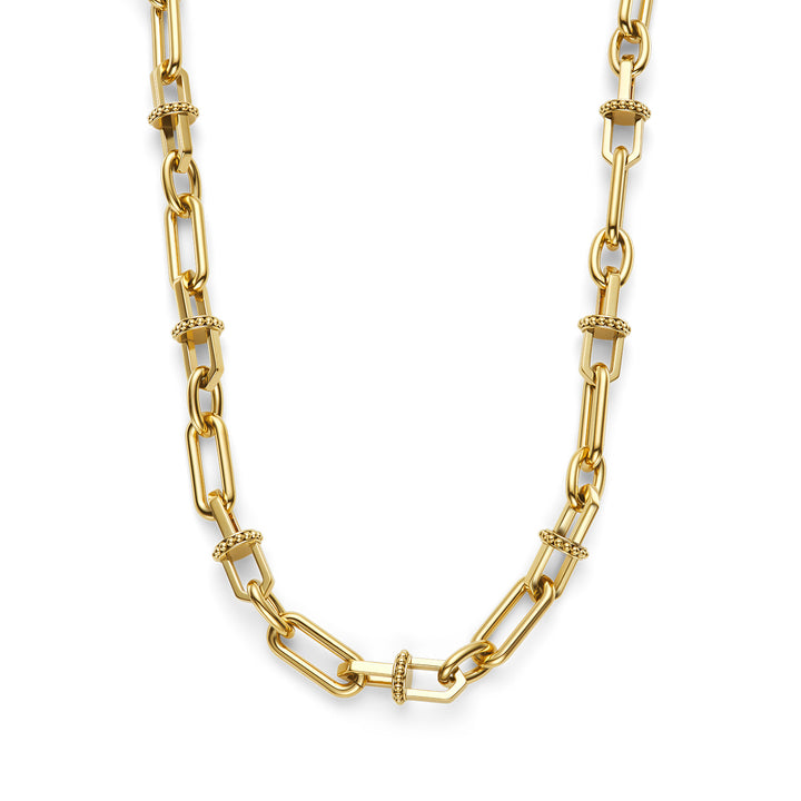 Olivia Burton Gold Anchor Link Stainless Steel Necklace