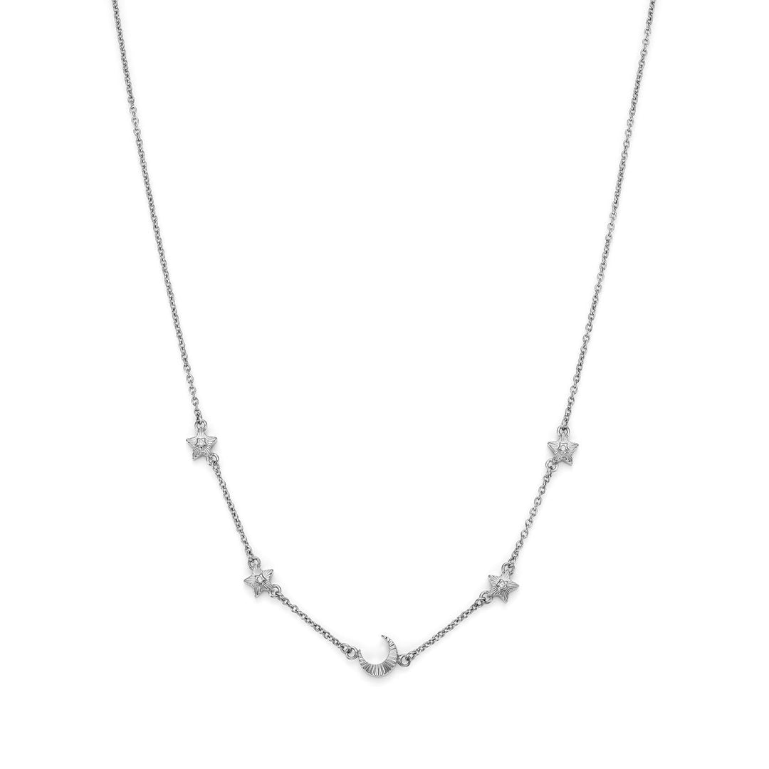 Olivia Burton Celestial Mini North Star and Moon Necklace