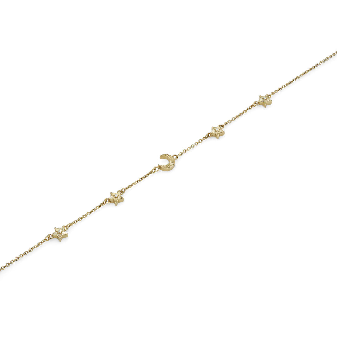 Olivia Burton Celestial North Star and Moon Necklace Gold-Plated
