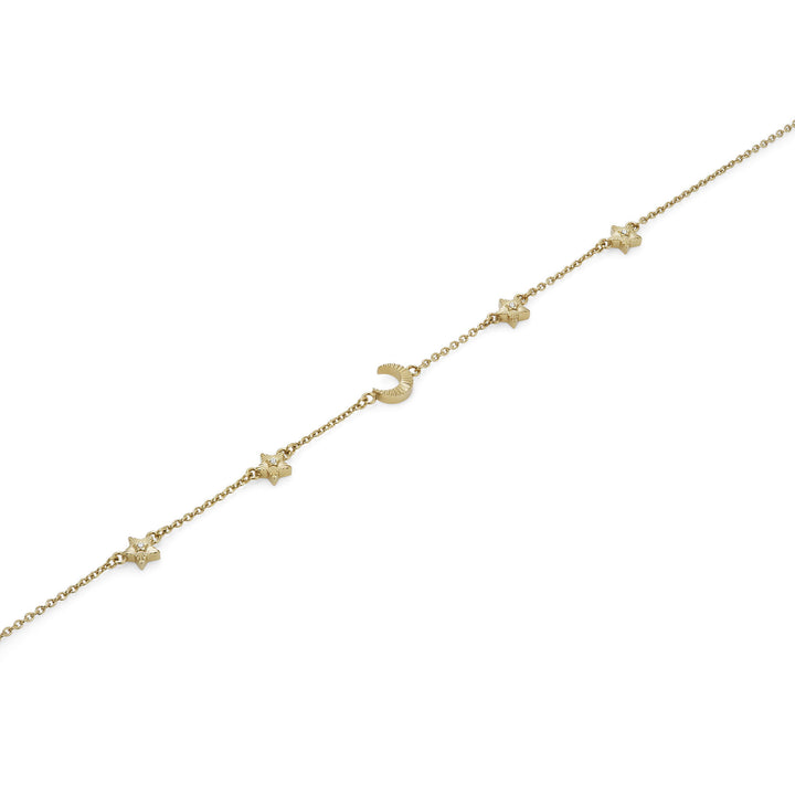 Olivia Burton Celestial North Star and Moon Necklace Gold-Plated