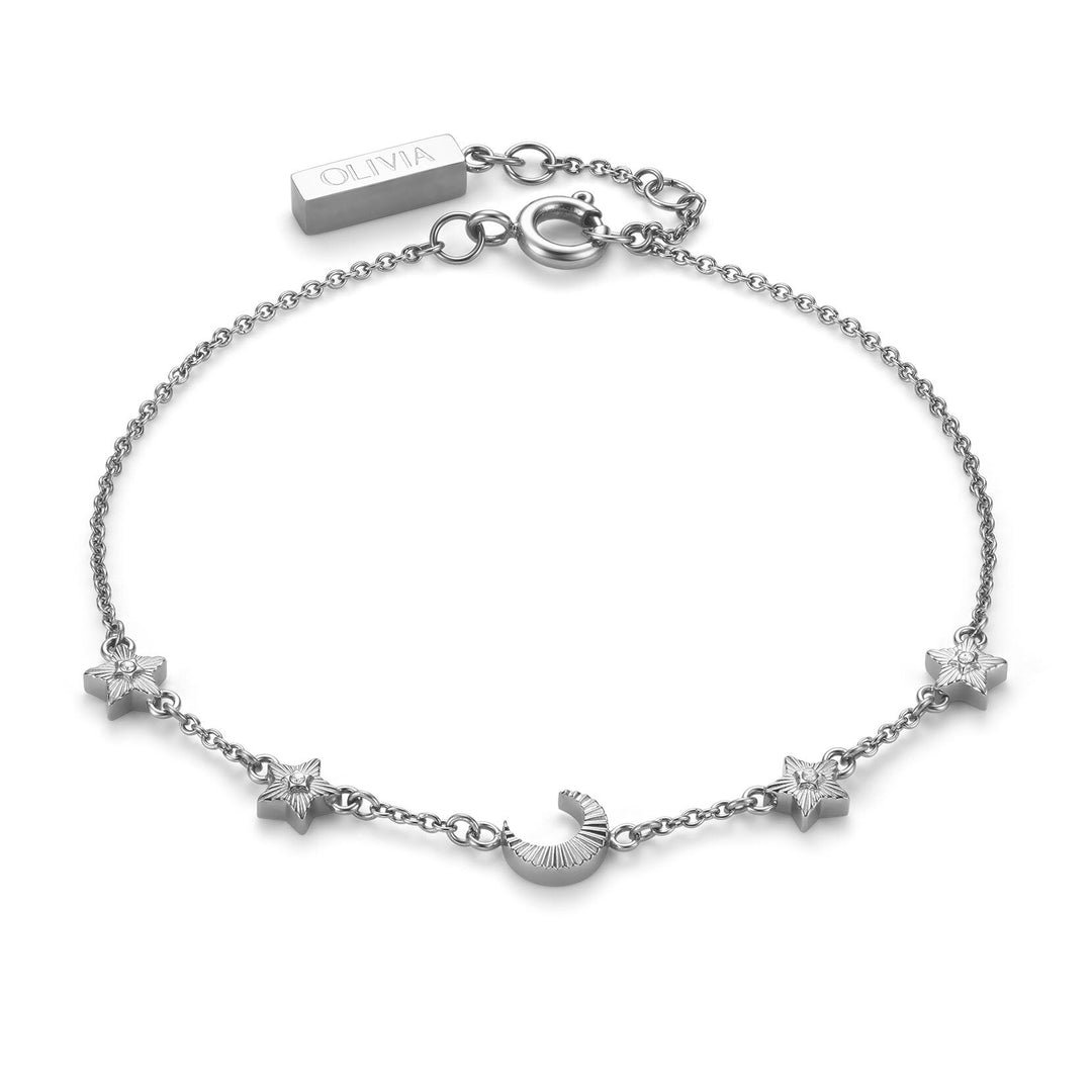 Olivia Burton Celestial Mini North Star and Moon Bracelet