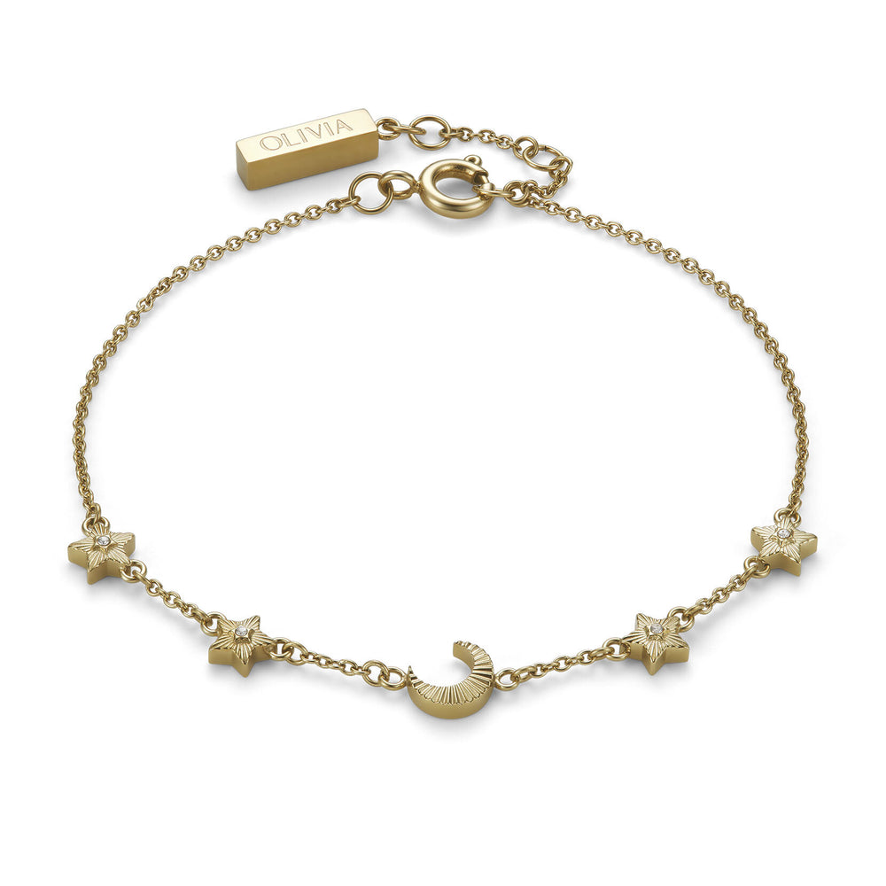 Olivia Burton Celestial Mini North Star and Moon Bracelet