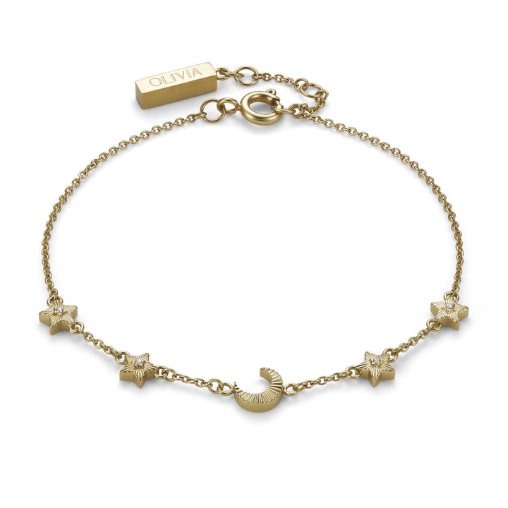Olivia Burton Celestial Mini North Star and Moon Bracelet