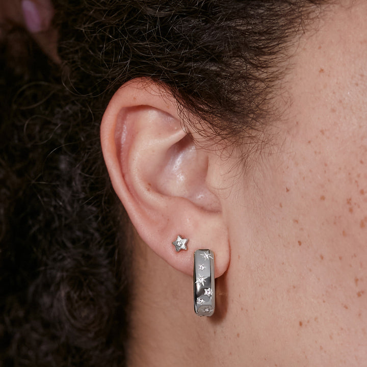 Olivia Burton Celestial Crystal Hoop Earrings