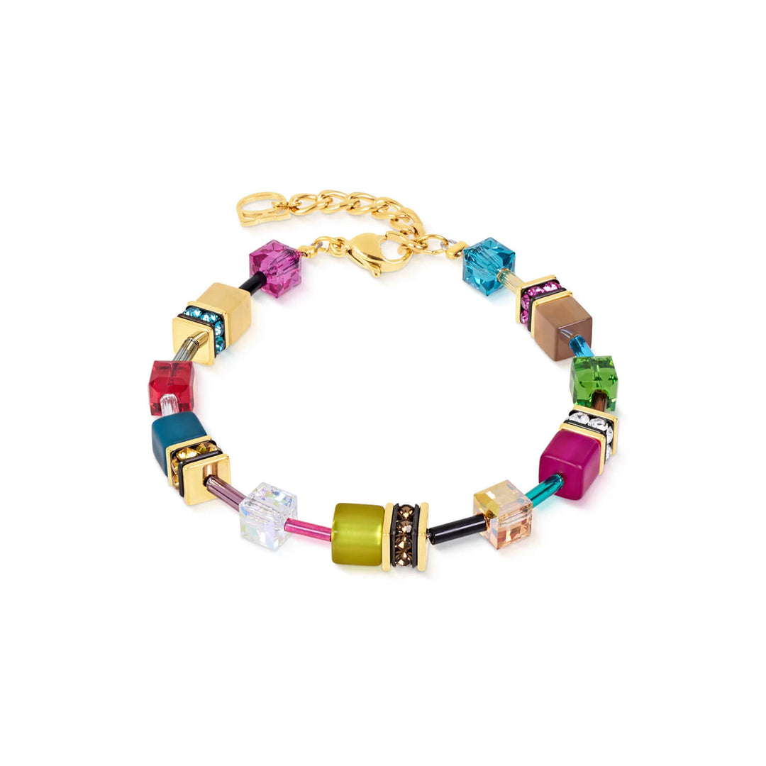 Coeur De Lion GeoCUBE Gold Iconic Forest Bracelet