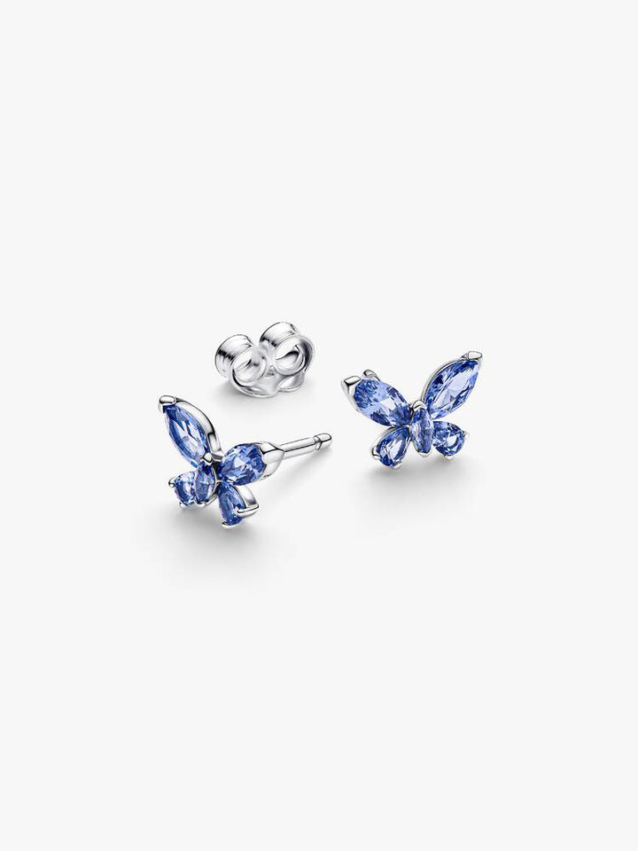 Pandora Silver Butterfly Stud Earrings