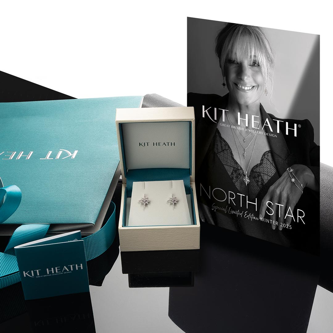 Kit Heath Celeste North Star Stud Earrings