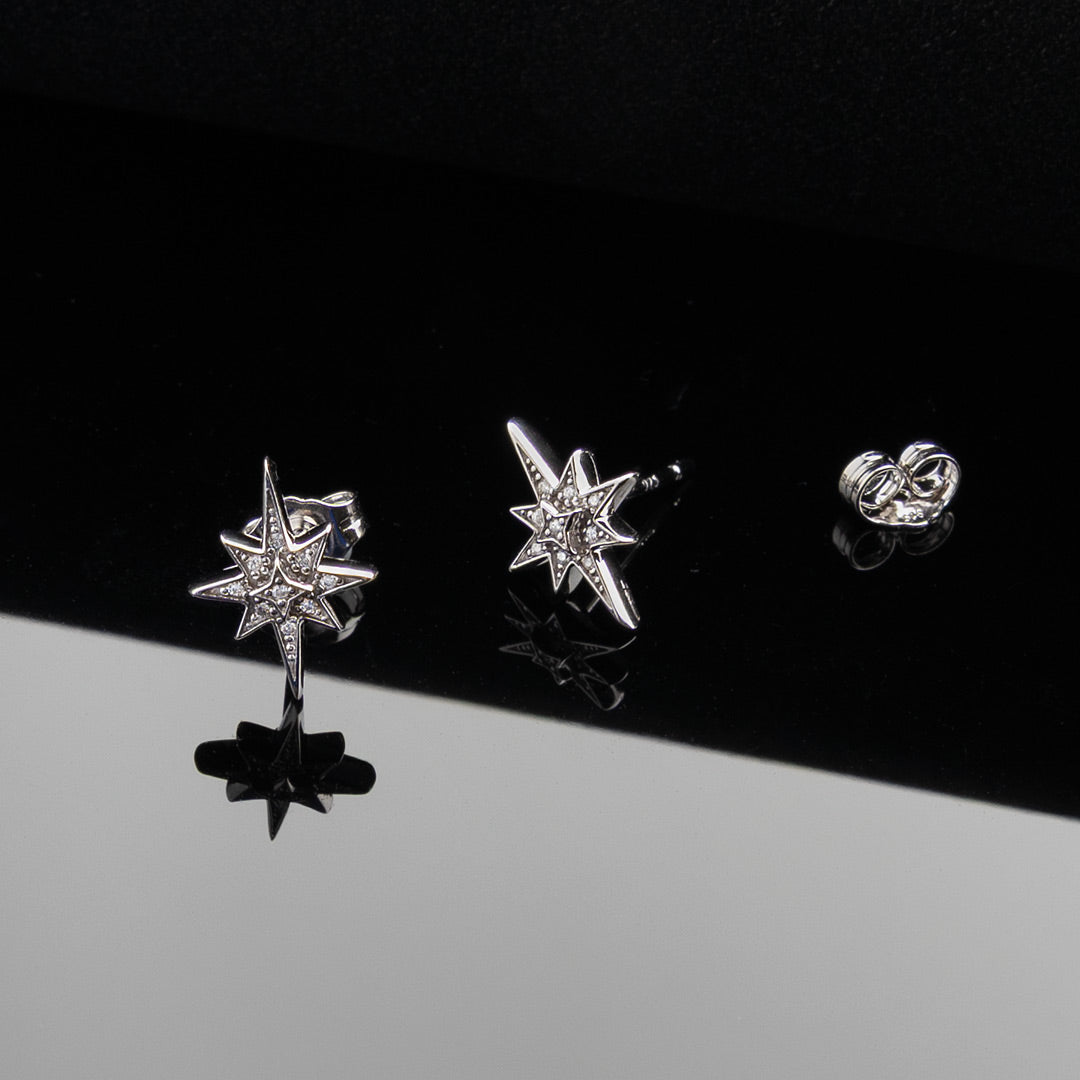 Kit Heath Celeste North Star Stud Earrings