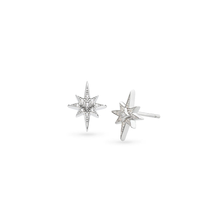Kit Heath Celeste North Star Stud Earrings