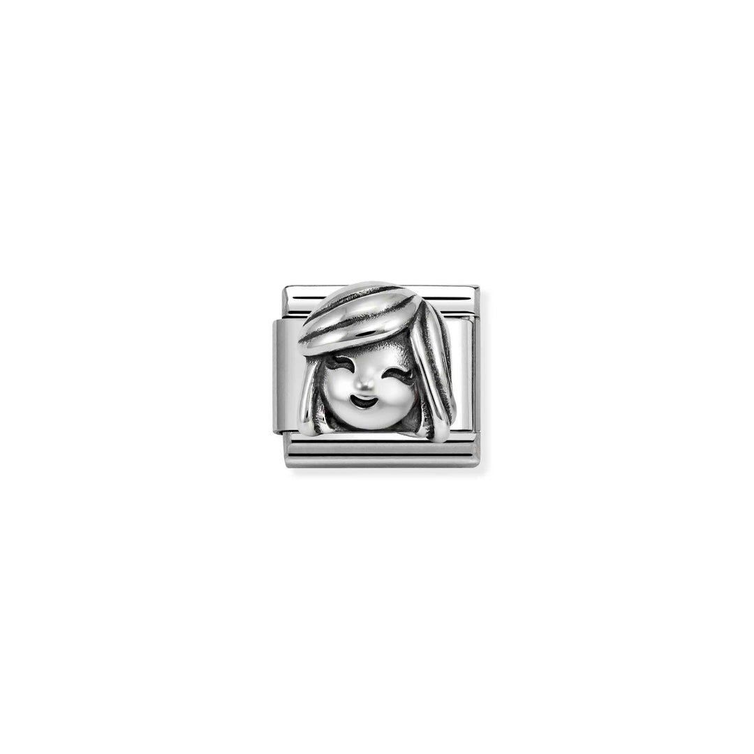 Nomination Silver Classic Oxidized Symbols Mum Charm