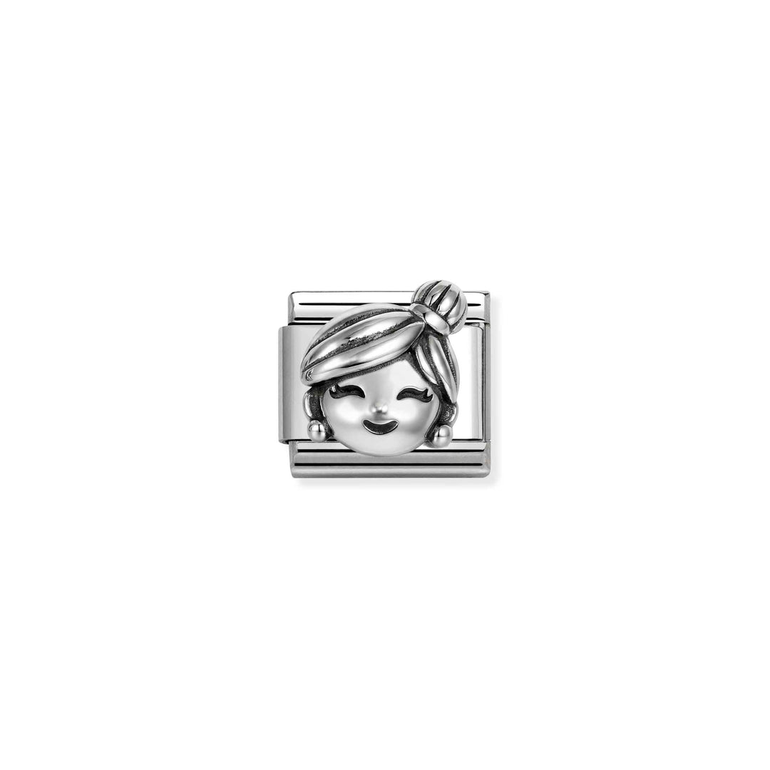 Nomination Silver Classic Oxidized Symbols Grandma Charm