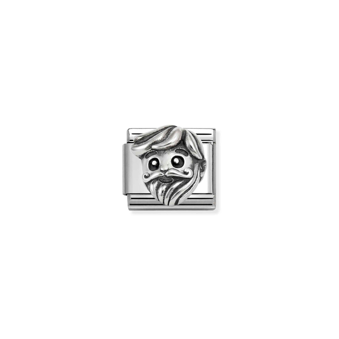 Nomination Silver Classic Oxidized Symbols Grandpa Charm