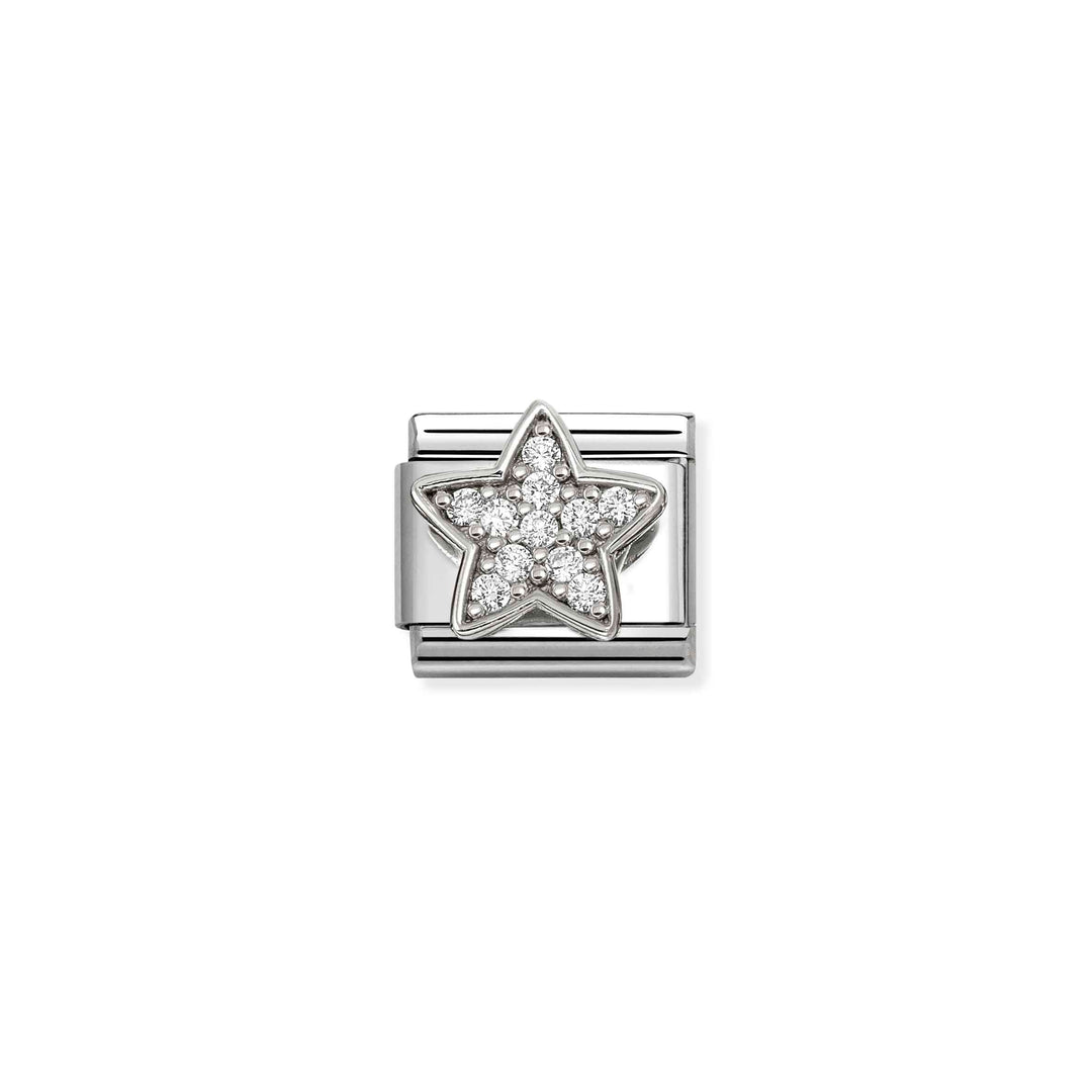Nomination White Classic Rich Star Charm