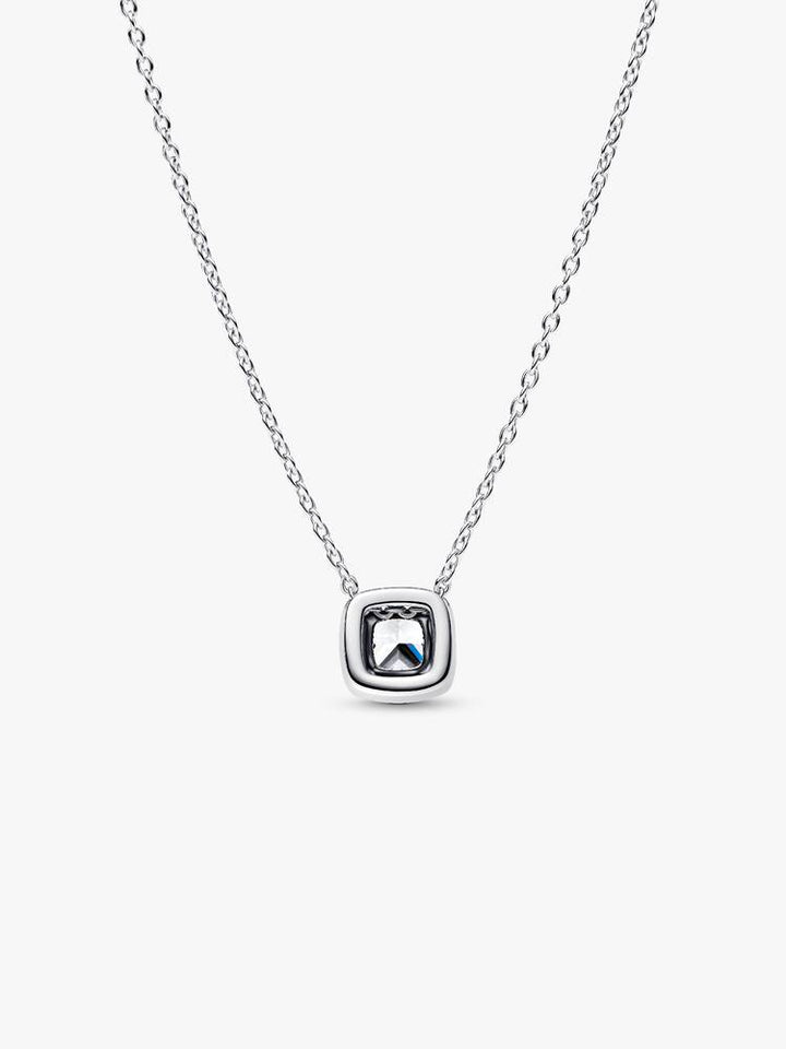 Pandora Silver Halo Pendant Collier Necklace