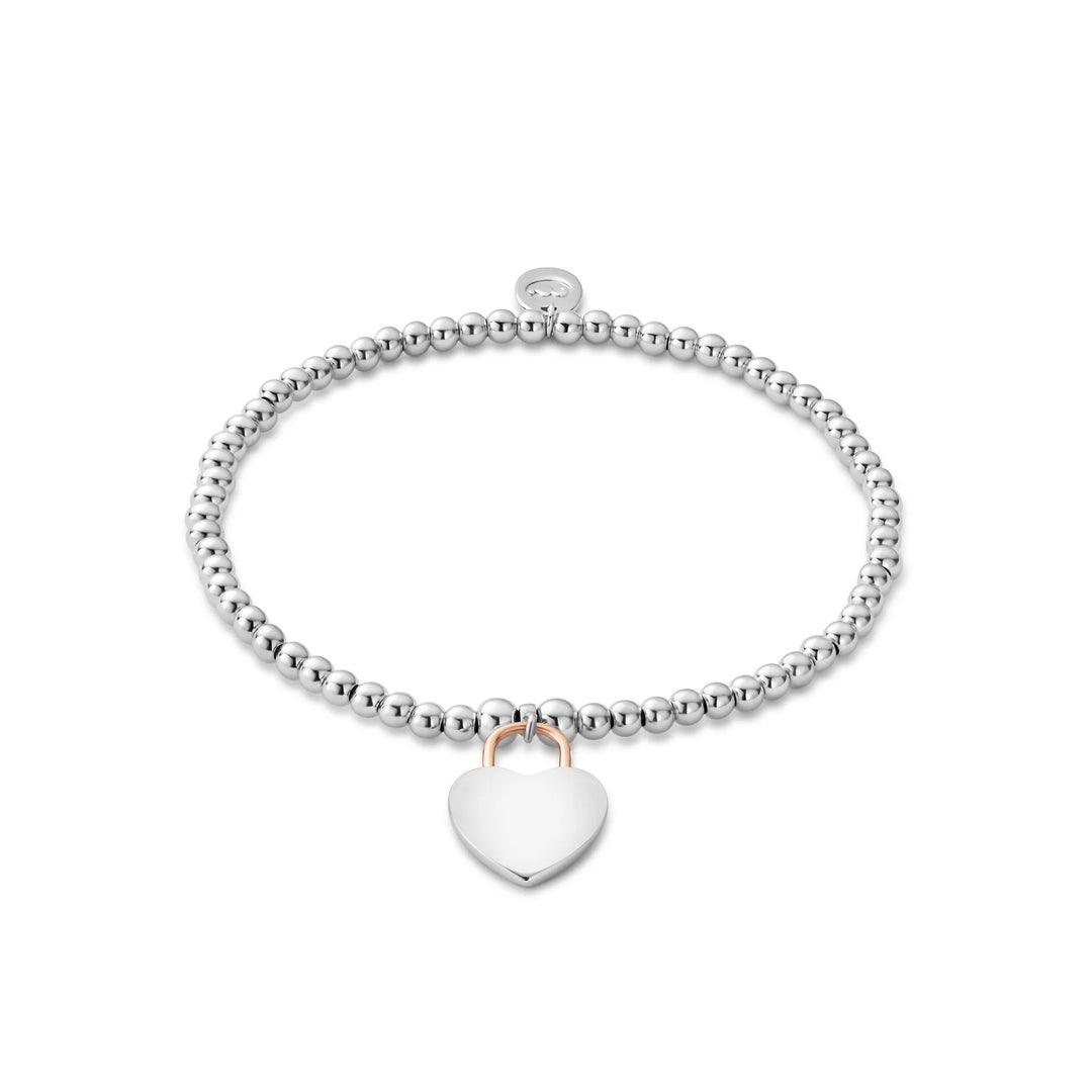 Clogau Sterling Silver Cariad Padlock Affinity Bracelet