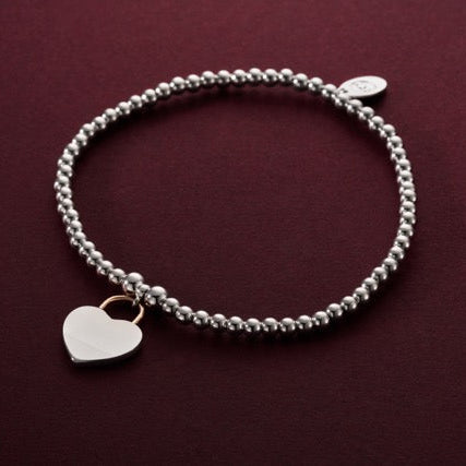 Clogau Cariad Sterling Silver Padlock Affinity Bracelet
