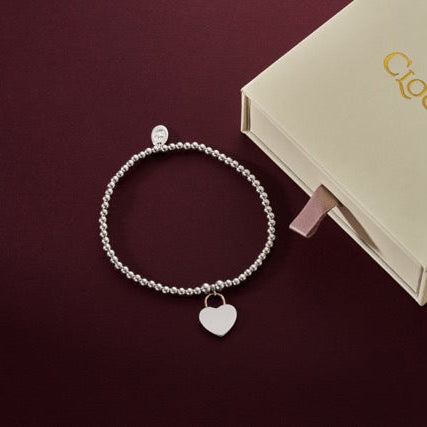 Clogau Cariad Sterling Silver Padlock Affinity Bracelet