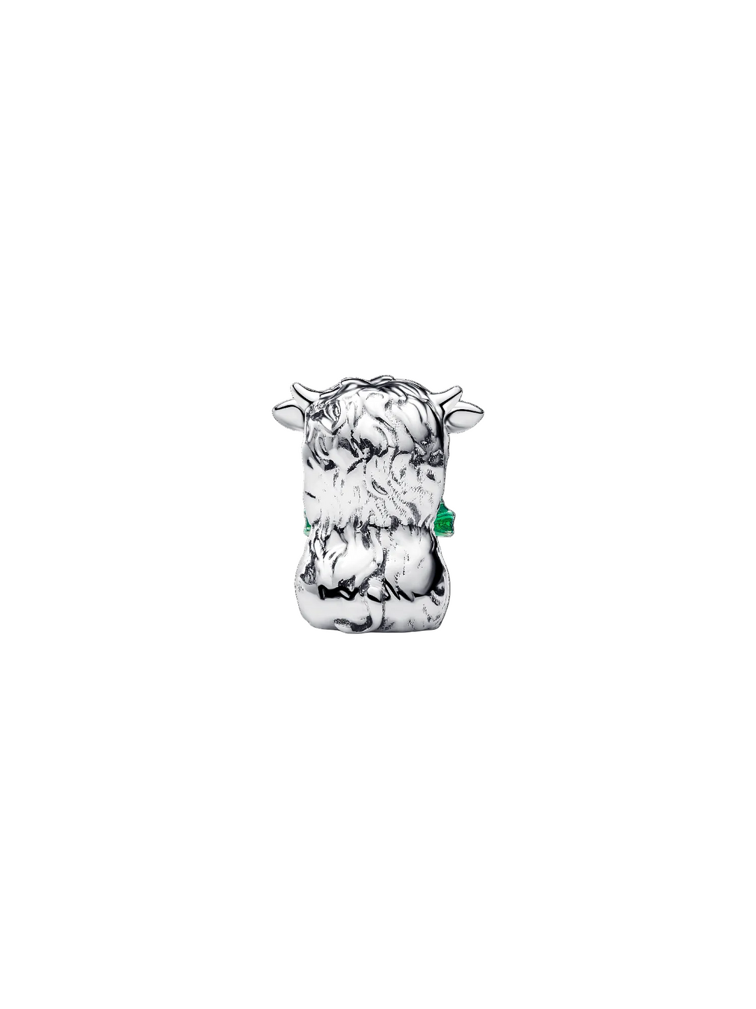 Pandora Highland Cow Charm Sterling Silver 14k Gold-Plated