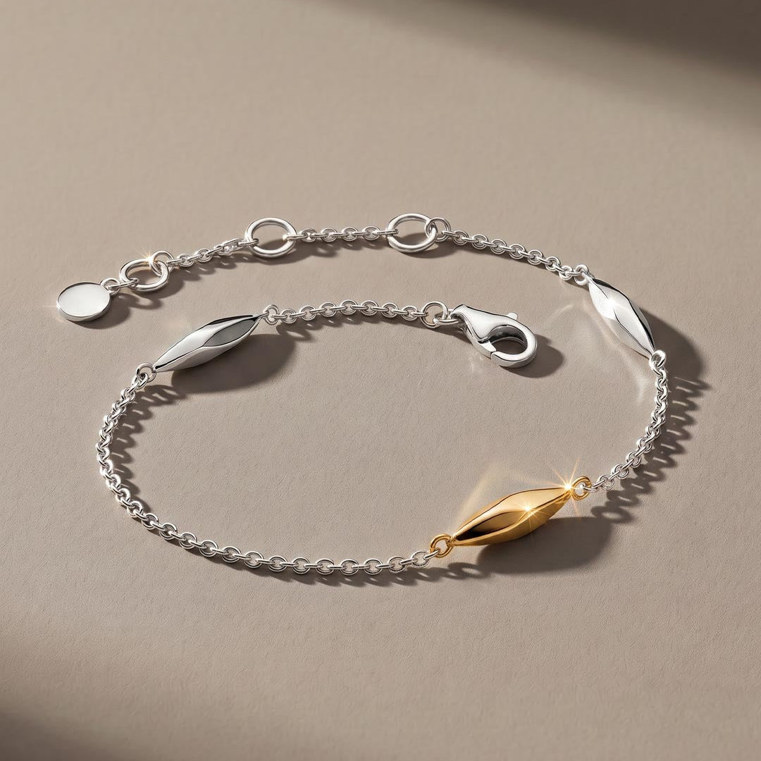 Kit Heath Glint Two-Tone Station Bracelet 19.1 cm