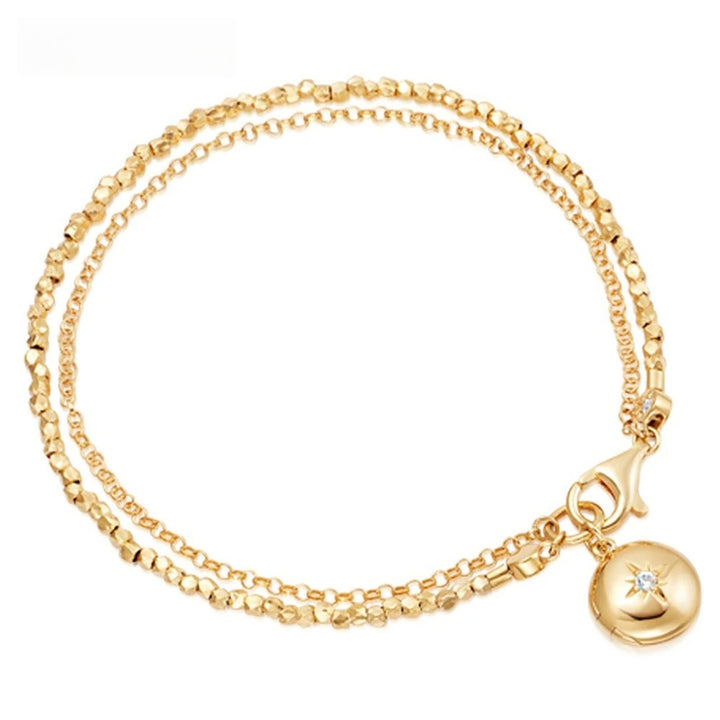 Astley Clarke Star-Set Locket Bracelet