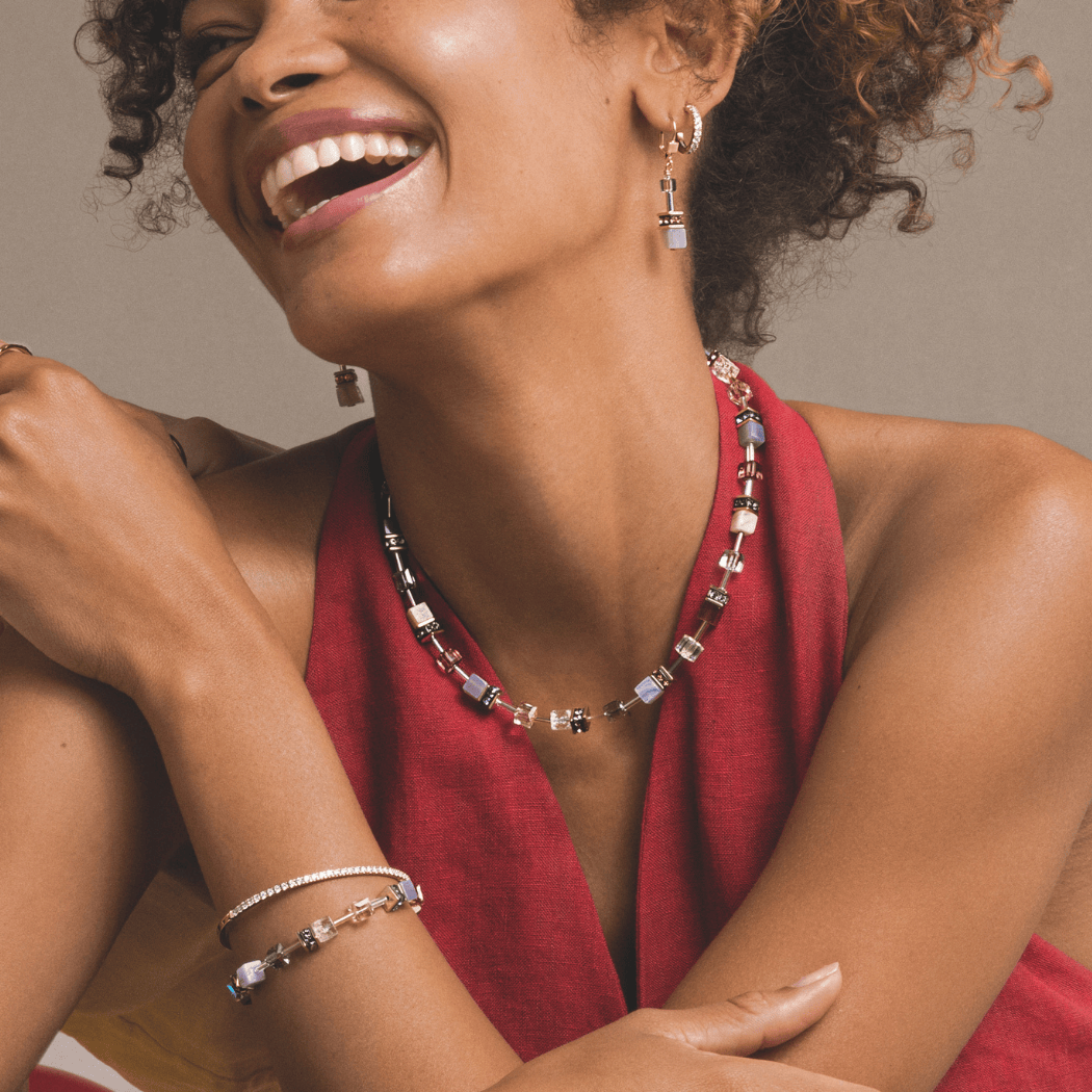 COEUR DE LION GeoCUBE Iconic Precious Bracelet Golden Blush