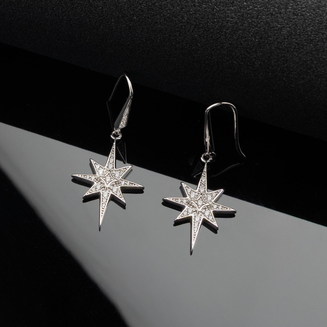 Kit Heath Celeste North Star Grande Drop Earring