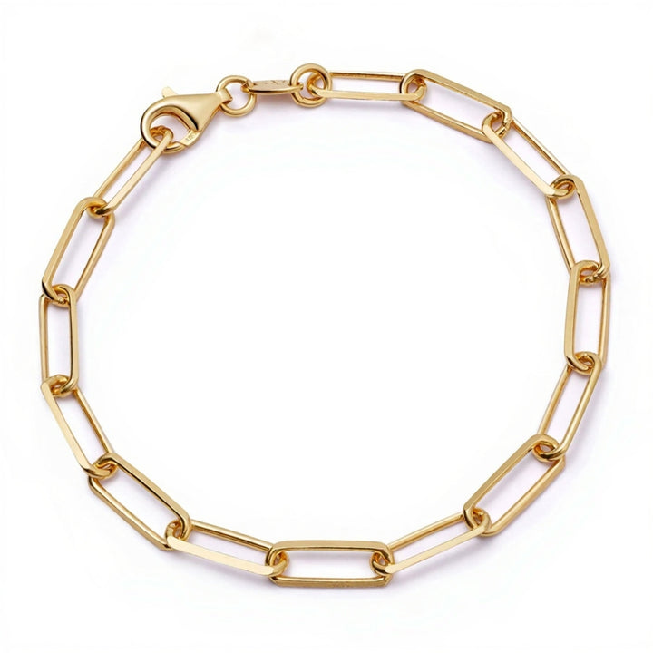 Astley Clarke Gold Celestial Square Link Bracelet