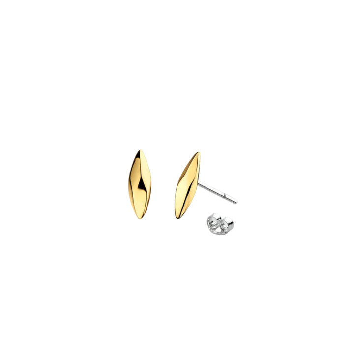 Kit Heath Glint Golden Two-Tone Stud Earrings