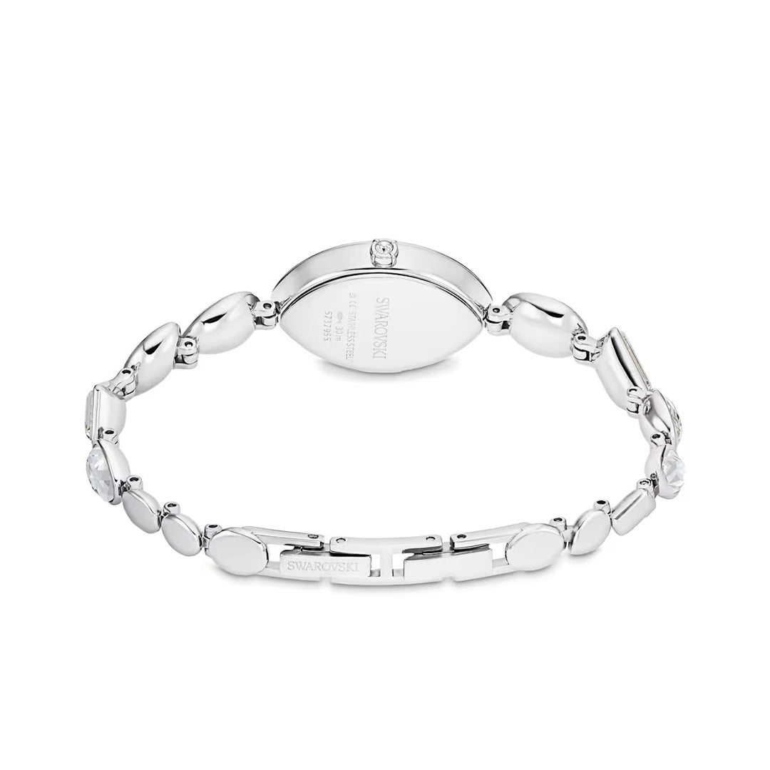 Swarovski Silver Gema Crystal Bracelet Watch