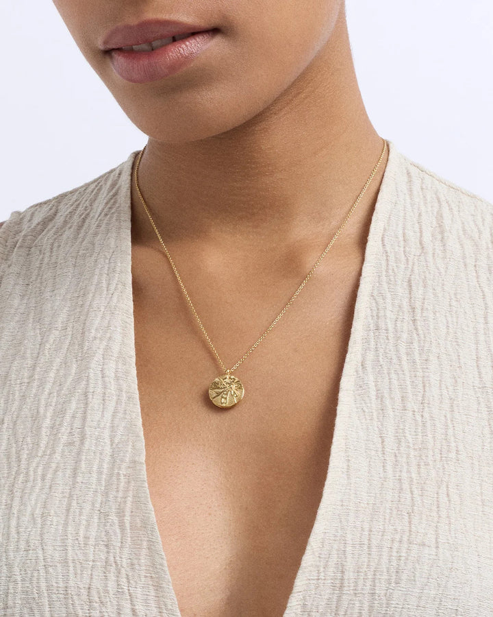 Astley Clarke Gold Terra Loved Locket Necklace