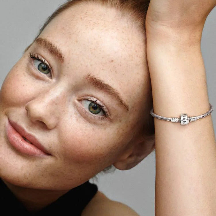 Pandora Silver Barrel Clasp Bracelet