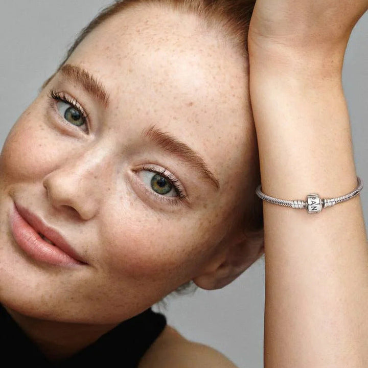 Pandora Silver Barrel Clasp Bracelet