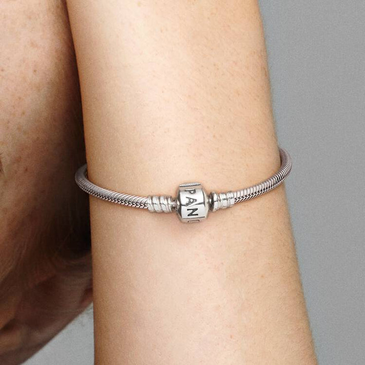 Pandora Silver Barrel Clasp Bracelet