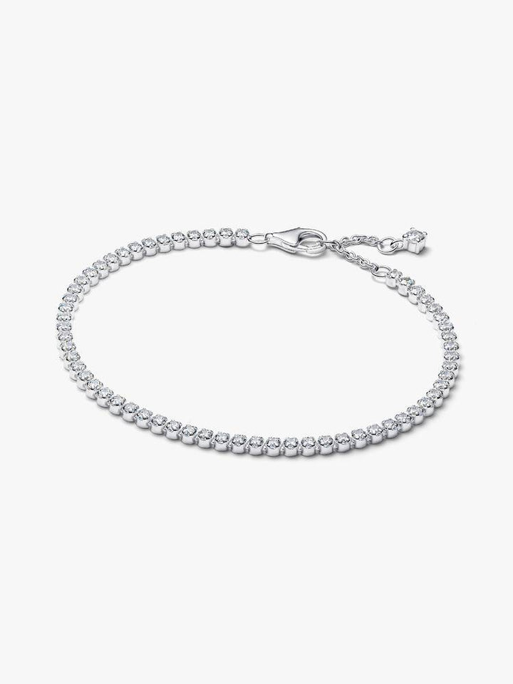 Pandora Silver Sparkling Tennis Bracelet