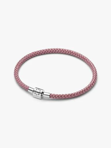 Pandora Shimmering Pink Cord Bracelet