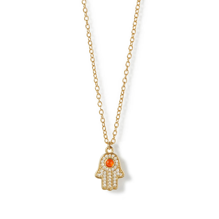Astley Clarke Celestial Hamsa Hand Pendant Necklace