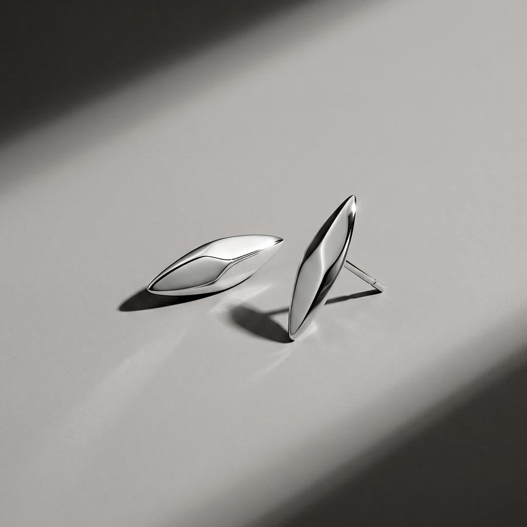 Kit Heath Glint Stud Earrings Sterling Silver