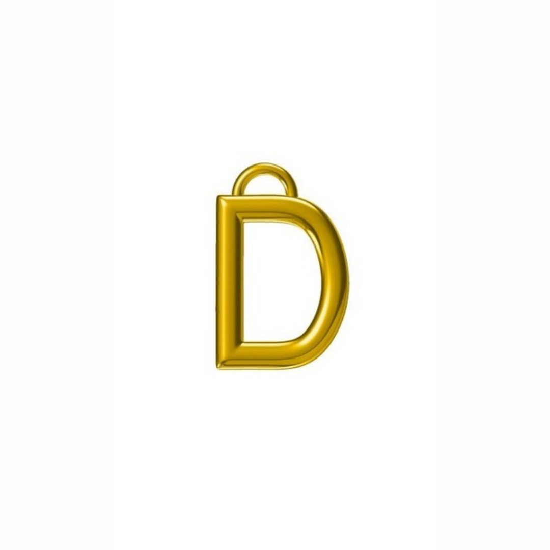 Mococo Personalised Gold Initials