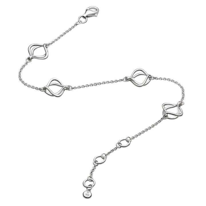 Kit Heath Silver Alicia Fine Station Bracelet