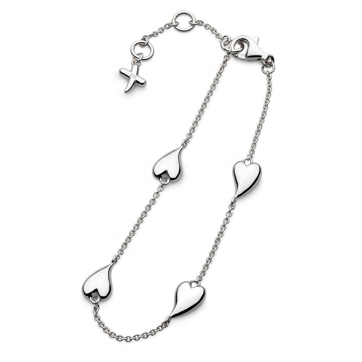Kit Heath Silver Desire Kiss RP Station Bracelet