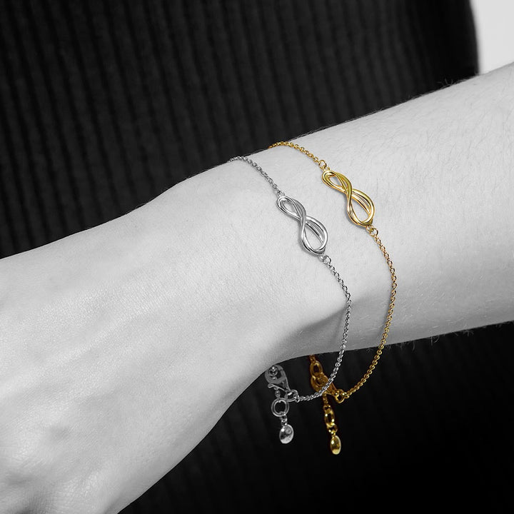 Kit Heath Silver Mini Infinity Bracelet