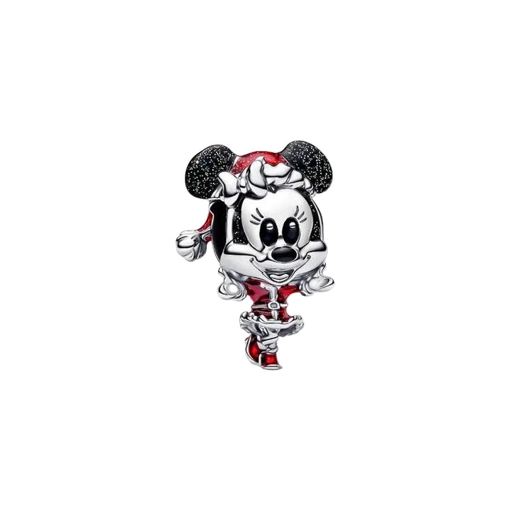 Pandora Silver Disney Minnie Mouse Holiday Charm