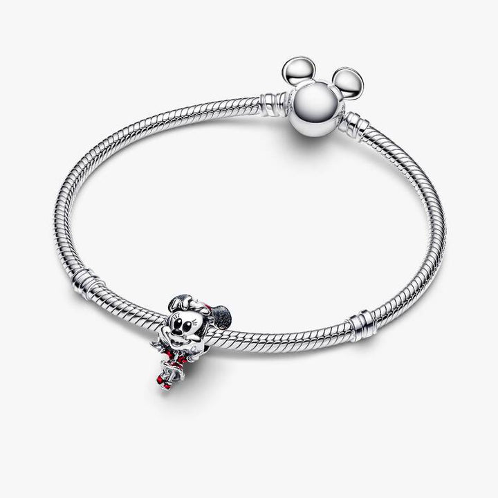 Pandora Silver Disney Minnie Mouse Holiday Charm