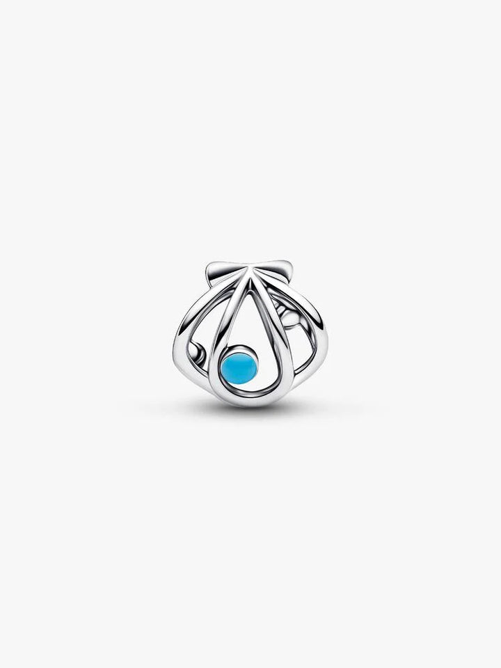 Pandora Silver Openwork Shell Charm