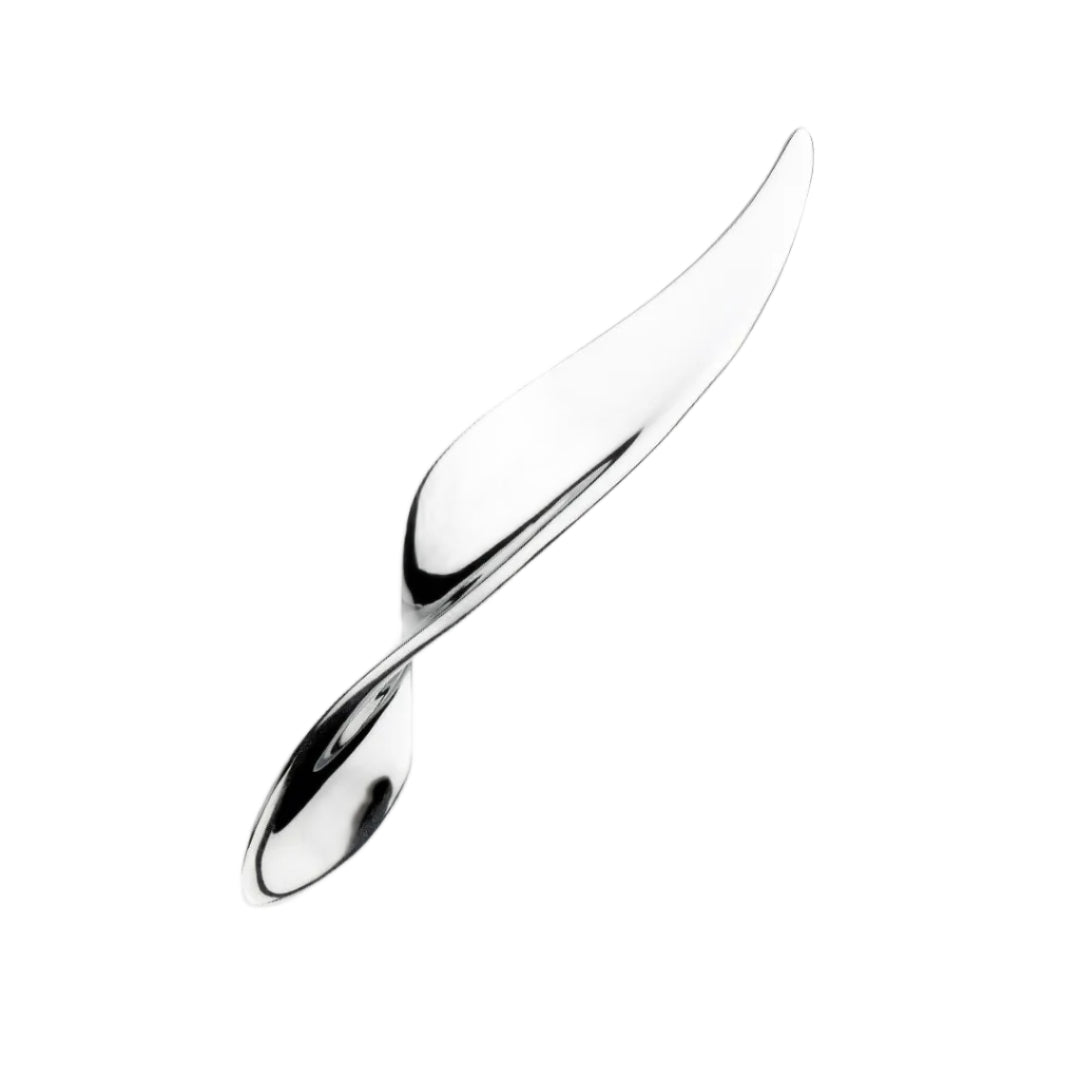 Kit Heath Silver Serenity Curve Brooch