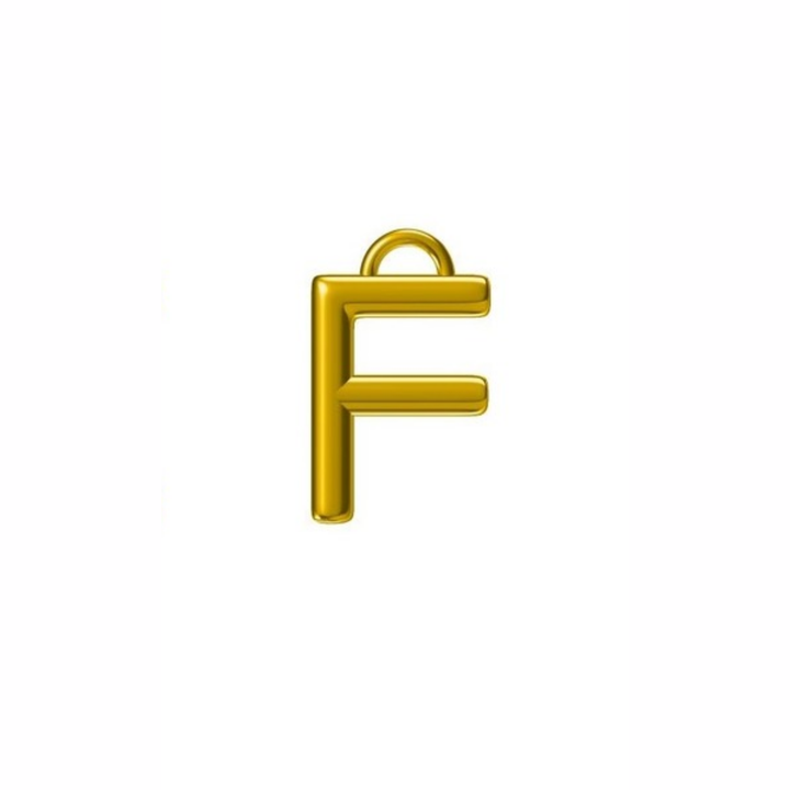 Mococo Personalised Gold Initials