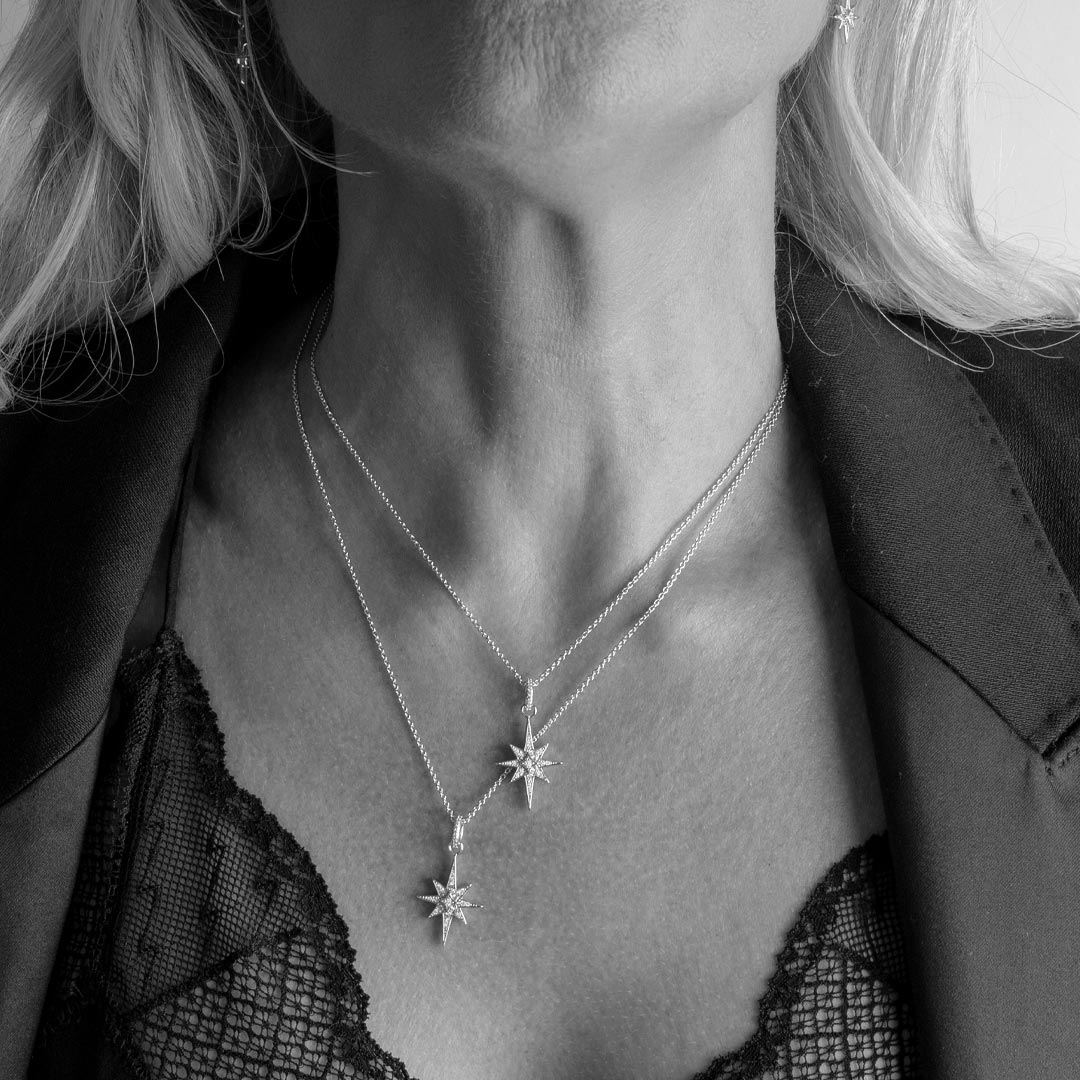 Kit Heath Celeste North Star Midi Necklace