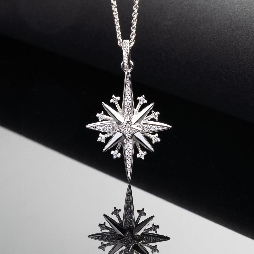 Kit Heath Celeste North Starburst Grande Slider Necklace