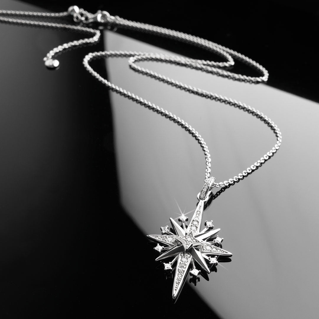 Kit Heath Celeste North Starburst Grande Slider Necklace